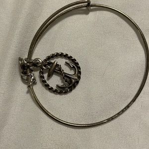 Alex and ani anchor charm bracelet